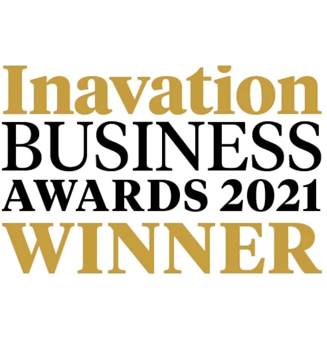 Inavation Awards 2021 WINNER Black