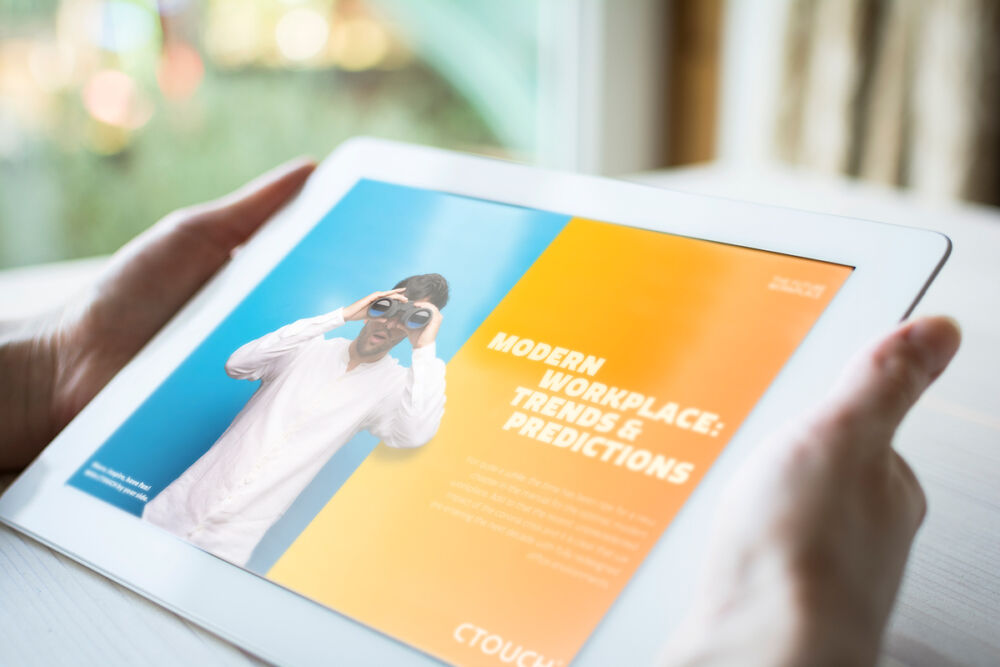 CTOUCH Whitepaper The future workplace on tablet EN