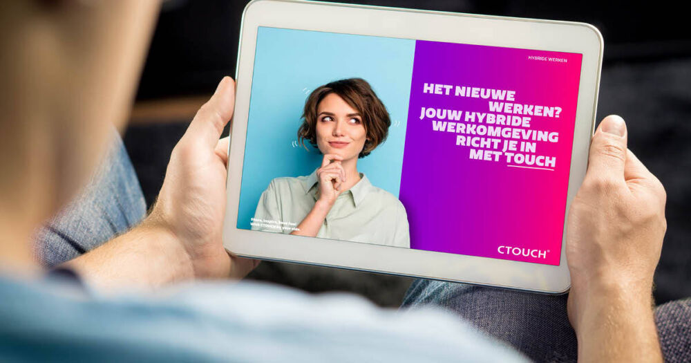 CTOUCH whitepaper Hybride werken op tablet NL