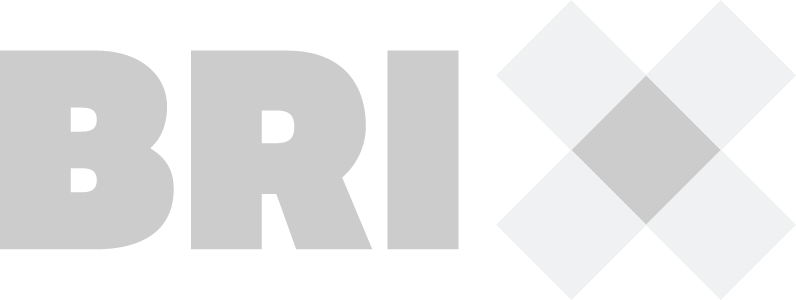 Brix logo grijs